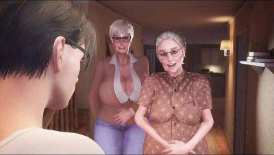 Double Granny Fuck Fest - Fresh Meat & Squirting Orgasms - veryfreeporn.com