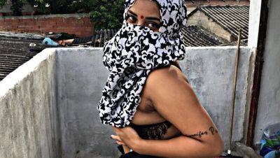 Moroccan Babe With Huge Ass Gets Rough Outdoor Sex With Big Cock - Homemade Arab Fuck - porntry.com - India - France - Morocco