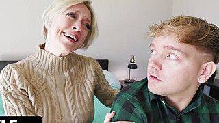 Dee Williams - Big Titted Stepmom Lets Hung Stepson Pound the Fuck Out of Her Tight Pussy - - ah-me.com