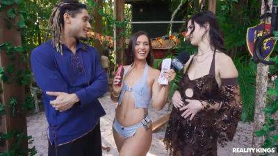 Jean Shorts - Money Talks: Ren Faire / Reality Kings - sexu.com