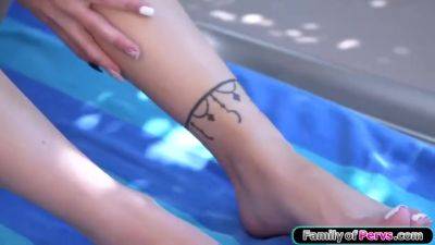 My Petite Stepsister Gives Me A Footjob With Jeni Angel And Chanel Camryn - hotmovs.com