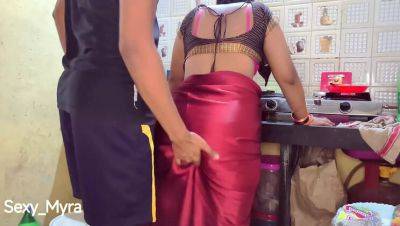 Desi Bhabhi Hardcore Kitchen Fuck - Sexy Myra Takes Big Cock POV - xxxfiles.com - India