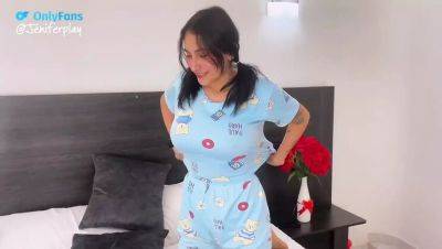 Jennifer Play Loses Bet and Eats Pussy - Amateur Latina with Big Tits and Ass - xxxfiles.com - Colombia