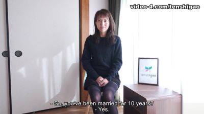 Hotwife Shizuka Haruki Cheats On Her Hubby In A Porn Movie - Tenshigao (テンシガオ) - hotmovs.com - Japan