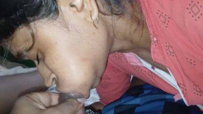 Jamaibabu Poured All The Juice Into My Mouth. We Enjoyed The Night Together Because My Husband Not In Town - desi-porntube.com - India