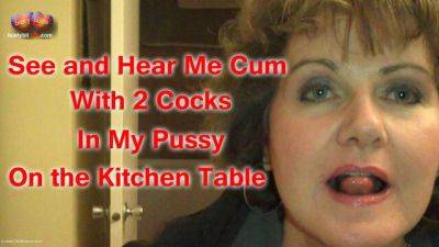 Fucked DP On The Kitchen Table - BustyBliss - hclips.com