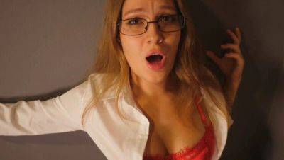 Hot Secretary Cheats on Husband with Boss - Big Dick Creampie & Cum Swallow - porntry.com - Russia