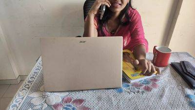 Desi Office Boy Fucks Madam in Hindi - Mumbai Ashu Hardcore Creampie - porntry.com - India - Russia