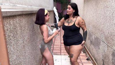 BBW Brazilian MILF Seduced at Carnival - Abandoned House Lesbian Sex - porntry.com - Brazil