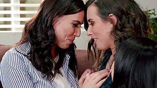 Casey Calvert - Angela White - Aidra Fox - But we are best friends AND straight! - ah-me.com
