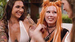 Rocky Emerson - Lesbian couple fucking redhead stripper - ah-me.com