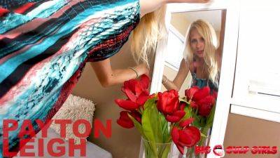 PAYTON LEIGH Blonde Cougar MILF Huge Cock POV Blowjob and Cum Swallow - sexu.com