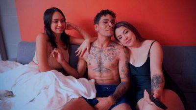 Hot Threesome Action! My GF's Friend Joins Us After Catching Us Fucking - Latina MILF & Busty Colombian - xxxfiles.com - Colombia