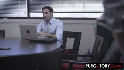 Jake Adams - PURGATORYX I Hate My Boss Vol 1 Part 1 with Ashley Lane - sexu.com