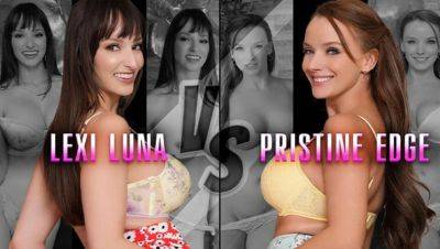 Lexi Luna - Pristine Edge - Austin Pierce - Lexi Luna & Pristine Edge - Big Tit MILFs Take Turns Fucking Step Son POV - PervMom - porntry.com