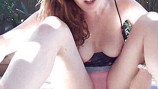 Brunette Beauty’s Wild Outdoor Squirting Adventure - ah-me.com