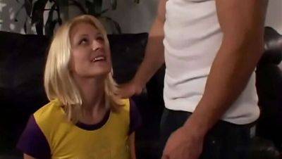 Hot Stepdad Fucks Busty Teen Stepdaughter - Blonde Staci Thorn Takes Daddy's Cock - veryfreeporn.com