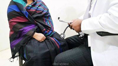 Desi Doctor Rahul Fucks Busty Nurse Sridevi in Clinic - Big Tits & Big Cock Action - porntry.com - India
