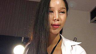Cute big tits ladyboy enjoyed anal sex - ah-me.com