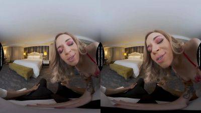 Rory Knox - VR fun means a big black cock inside little Rory Knox - sexu.com