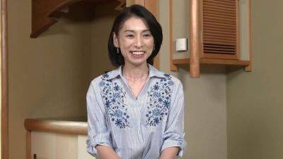 Dick Sucking - Japanese MILF Yoshie Okawa's First AV Debut - Hot Housewife Squirting & Cream Pie - veryfreeporn.com - Japan
