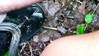 Desi Bhabhi Anita Fucks BBC in Jungle - Deep Throat & Tight Pussy - porntry.com - India