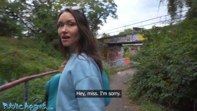 Public agent - gym cougar public blow-job outdoor sex kristina grace hard rapid point of view fuck - sexu.com - Russia