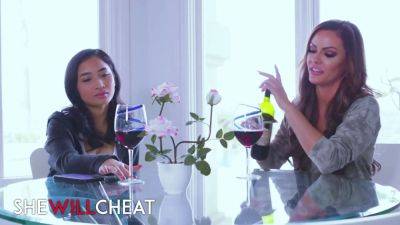 Role Play - She will cheat - skinny dark haired aila donovan cheats on her spouse with her camera operator - sexu.com