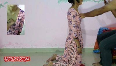 Desi Bhabhi Fucked Hard by Owner While Wife Watches - Clear Hindi Audio - xxxfiles.com