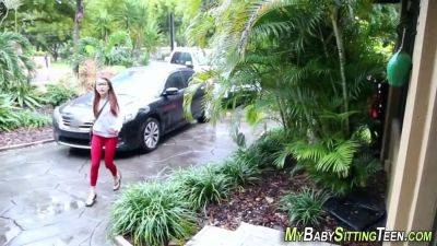Braces babysitter facial cumshot - sexu.com