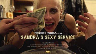 Brittany Bardot - Anna De Ville - Hot Blonde Sandra Gives Extreme Blowjob & Rough Sex - Perverse Family Fuck - porntry.com
