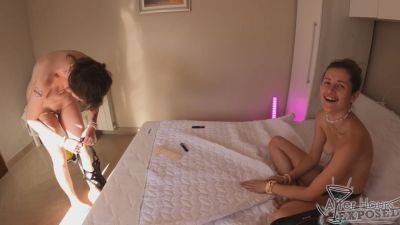 Josie Fresh Gets Fucked Hard By Sofie And Her Strapon Dildo Licking Candy Jewelry While On Vacation - hotmovs.com