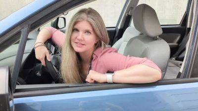 Hot Math Teacher Ginger Gives You a Blowjob in the Car - POV Creampie & Footjob - veryfreeporn.com
