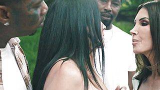 Lexi Luna - Reagan Foxx - Sophia Locke - Shay Sights - Milf and her evil spirit fuck black guys - ah-me.com