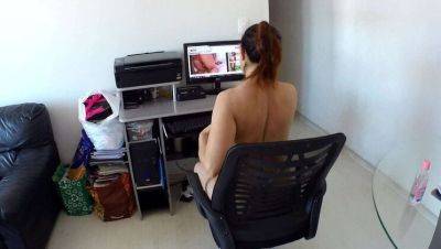 Stepmom Caught By Son Watching Porn - Big Ass MILF Fucks Hardcore Homemade - porntry.com - India