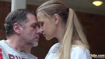 Ivi Rein - Grandpa pounds tight teen pussy and cums in her mouth - Ivi Rein - xxxfiles.com