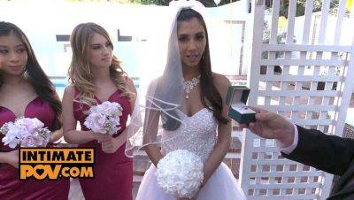 Kristen Scott - Jade Kush - Gianna Dior - Wedding Night Foursome POV - Gianna Dior, Kristen Scott & Jade Kush Hardcore Fuck - veryfreeporn.com