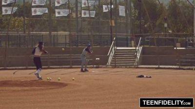 TEENFIDELITY - Kirsten Lee Creampied By Softball Coach - sexu.com