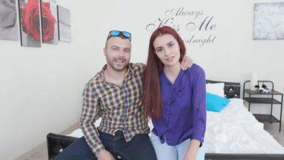 Redhead Scyley Jam Gets Ass Gaped as Her Cuck Husband Watches - sexu.com