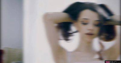 Spanish spinner Ohana Petite faps cock - sexu.com - Spain