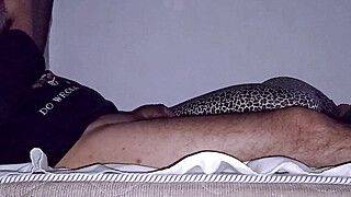 lovers couple having sex at dawn, cum dripping down their pussy - ah-me.com