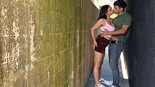 Max - Secret Alleyway Fuck With Girlfriend Hiding From Her Dad - ah-me.com