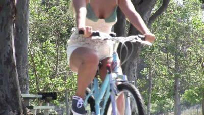 Romeo Price - Big Ass MILF Laela Pryce Rides Bicycle in Tight Shorts - Hardcore HD Scene - xxxfiles.com