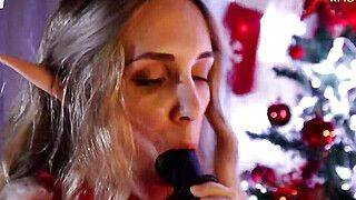 Year Old - Santa Claus' anal elf gets widened with immense pipe on Christmas - torrid legal year old Ukrainian lady's - ah-me.com - Ukraine