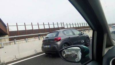 Luca Ferrero - Hot Italian Couple Fucks in Car After Beach Day - Public Sex & Pee Fun - xxxfiles.com - Italy