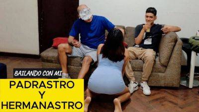 Hot 18yo Step Sister Threesome - Stepdad & Stepbrother Fuck Mayita Perv - porntry.com - Peru