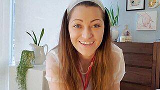 Dani Daniels - Role Play - Dani Daniels Nurses You Back to Health JOI - ah-me.com