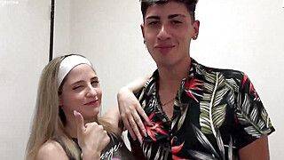 Detras de camaras, divinamaruuu!hard tough sex, sloopy blowjob, cumshot!Funny, espanol, primera vez! - ah-me.com