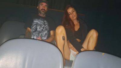 Cuckold Takes Wife To Porn Cinema For The First Time! - hclips.com - Brazil