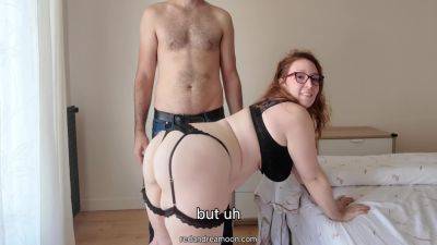 Hard Fuck & Deepthroat - Big Ass Big Red Head Round Frenchwoman - hclips.com - France